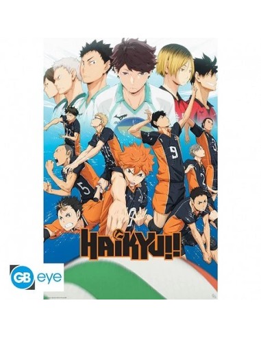 HAIKYU!! - Poster Maxi 91.5x61 - Key art season 1 x2