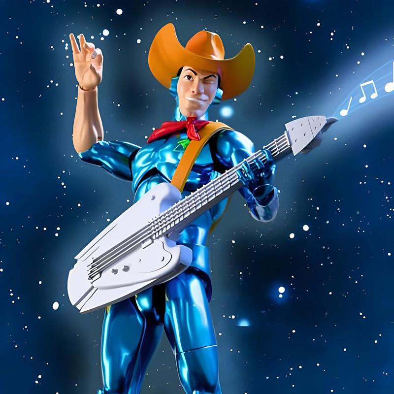 SILVERHAWKS Figurine Ultimates Bluegrass Toy Version VAC Metal Super7