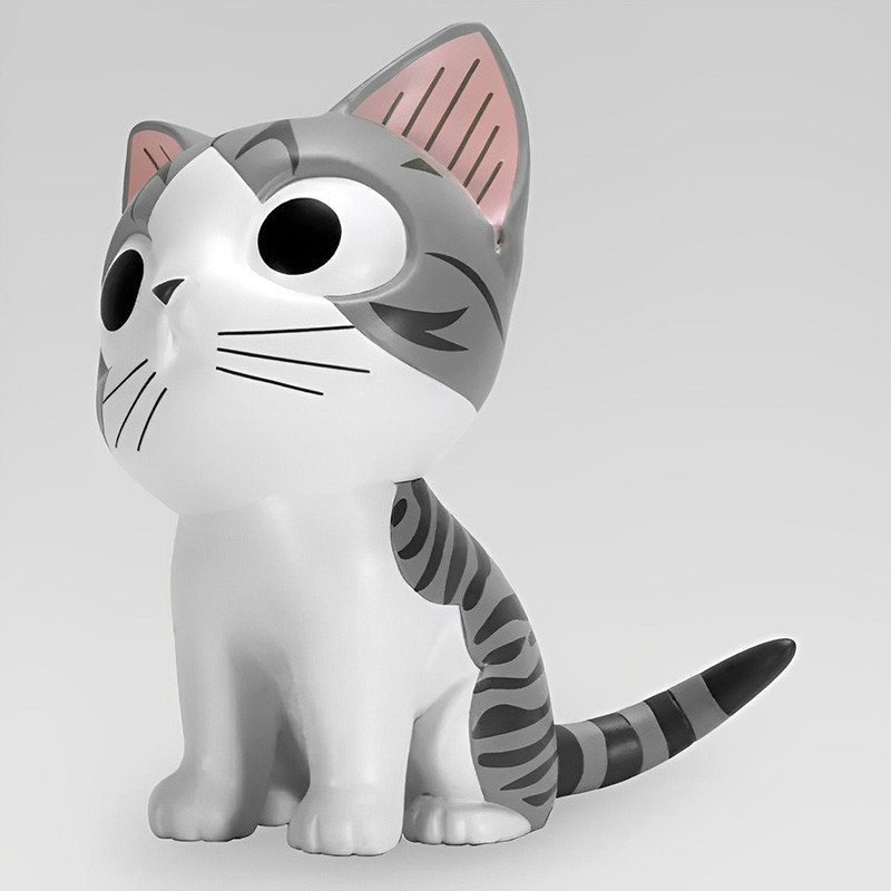 CHI UNE VIE DE CHAT Statuette Chi Assis Attakus