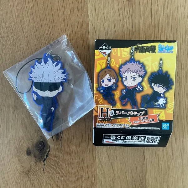 Jujutsu Kaisen – Rubber keyring Gojo Satoru Ichiban Kuji Kyun-Chara Illustrations 7 cm