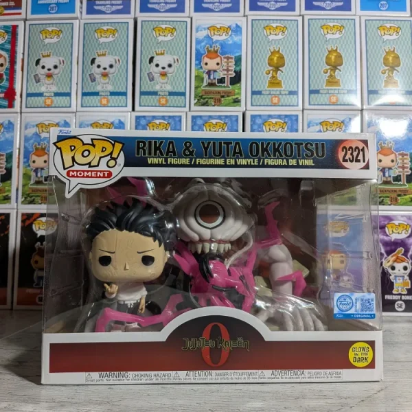 Funko pop Jujutsu Kaisen #2321 - Rika & Yuta Okkotsu (Glow)