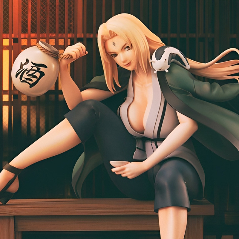 NARUTO SHIPPUDEN Figurine Tsunade V2 GALS Reissue Megahouse