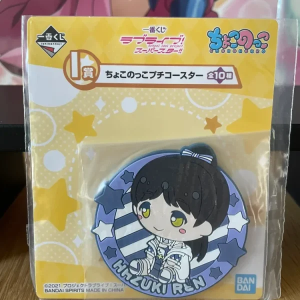 Love Live! Superstar!! – Sous-verre Ren Hazuki Chokonokko Ichiban Kuji 7 cm