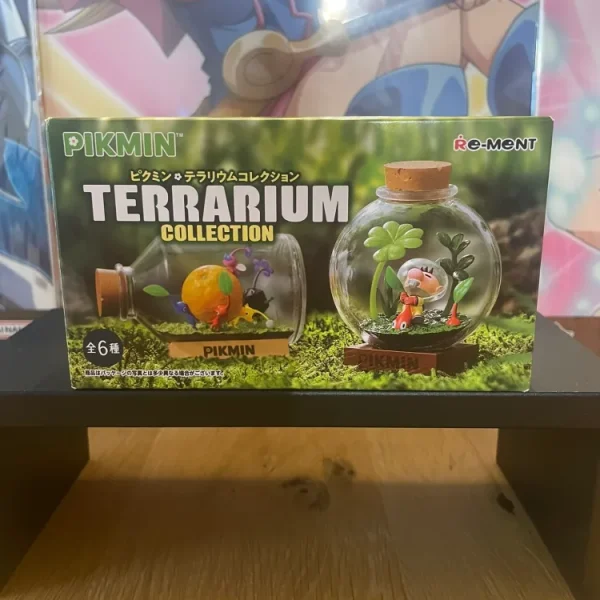 Pikmin – Red Pikmin, Yellow Pikmin & Buta-dokkuri Terrarium (5-7 cm) Re-Ment