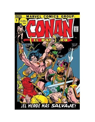 BIBLIOTECA CONAN. CONAN EL BARBARO 03