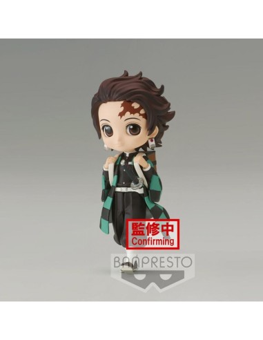 FIGURA TANJIRO KAMADO DEMON SLAYER KIMETSU NO YAIBA Q POSKET PETIT 7CM