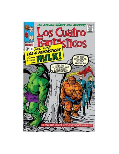 BIBLIOTECA MARVEL. LOS 4 FANTASTICOS 3. 1963