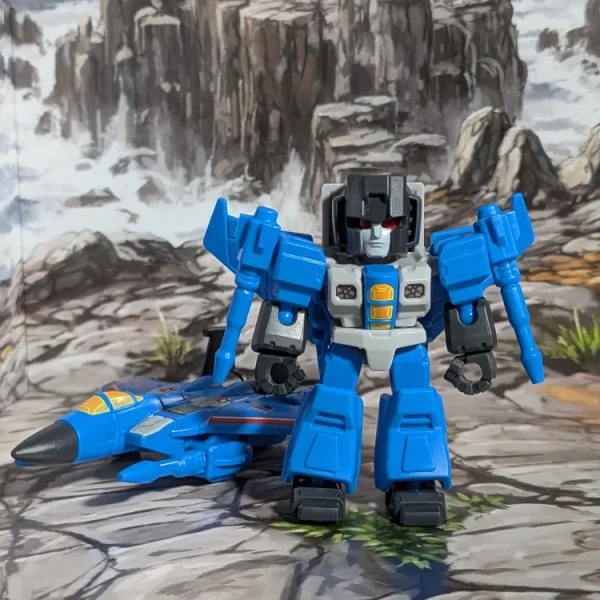Blokees - Transformers Galaxy Shining (DV01) - Thundercracker Bundle (Robot & Vehicle) (~4-6cm)