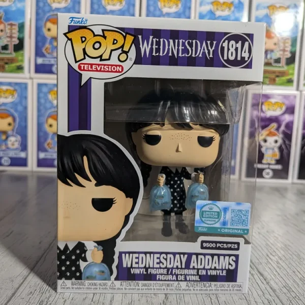 Funko pop Wednesday #1814 - Wednesday Addams (9500PCS)