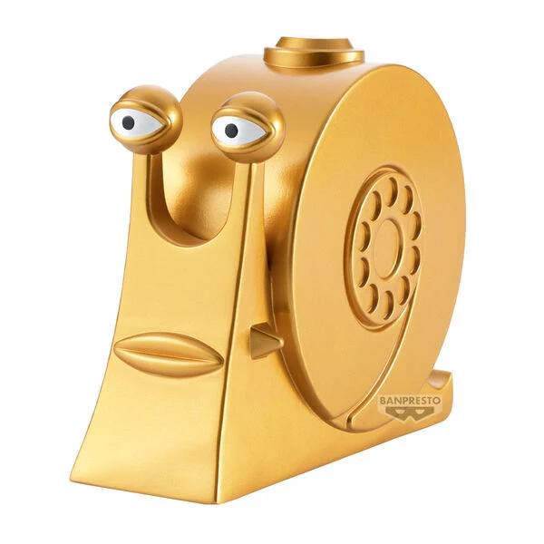 One Piece – Den Den Mushi Sofvimates Golden Figure 17 cm Banpresto