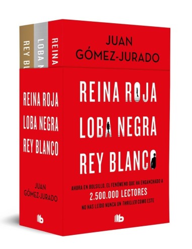 TRILOGIA REINA ROJA PACK REINA ROJA LOBA NEGRA REY BLANCO LOBA NEGRA