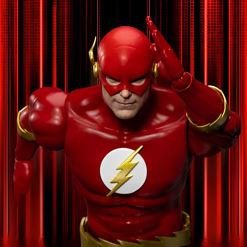 DC COMICS Figurine The Flash Dynamic Action Heroes Beast Kingdom