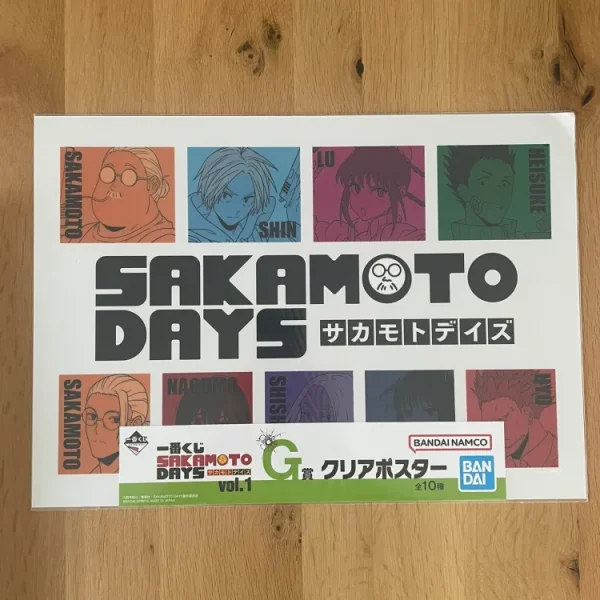 Sakamoto Days – Poster A3 Sakamoto & Team – Ichiban Kuji Sakamoto Days Vol.1