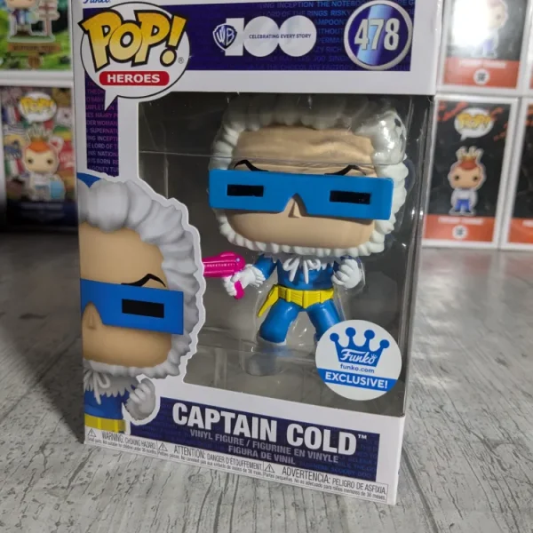 Funko pop Heroes Warner 100 #478 - Captain Cold