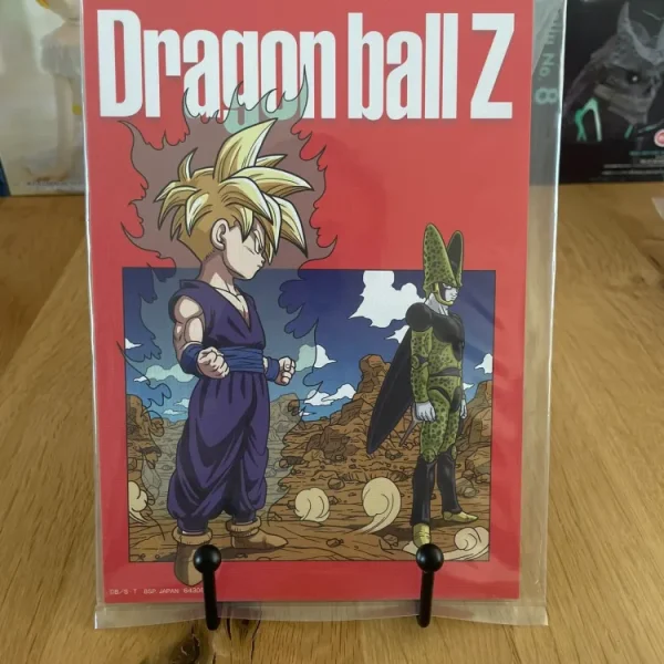 Dragon Ball - Ichiban Kuji - Lot I Tableau Canvas Board 15*21cm Cell & Son Gohan
