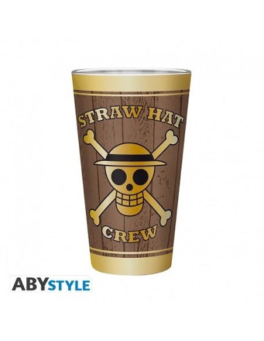 ONE PIECE - Vaso grande - 400ml - Calaveras -