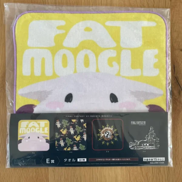 Final Fantasy VII Rebirth - Ichiban Kuji - Lot E-1 Serviette 25*25cm Fat Moogle Mog