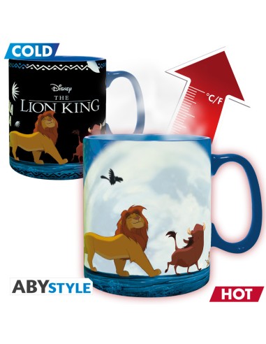 DISNEY - Taza termosensible - 460 ml - El Rey León