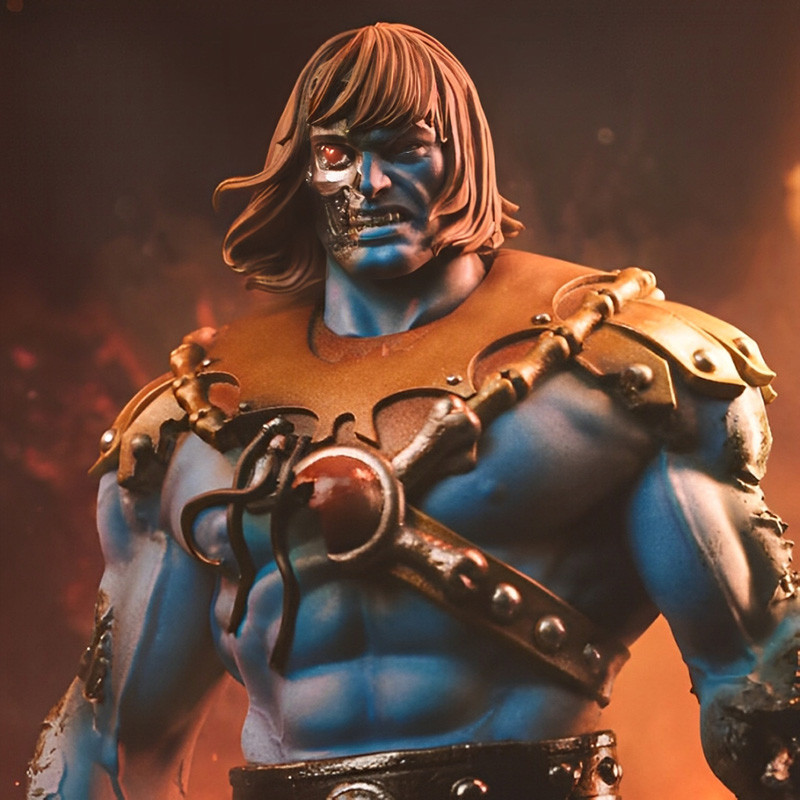 MAITRES DE L’UNIVERS Statue Faker Art Scale Iron Studios