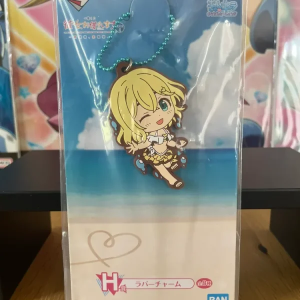 Rent-A-Girlfriend – Nanami Mami Summer Version Ichiban Kuji Manzokudo Rubber Keychain 4 7 cm