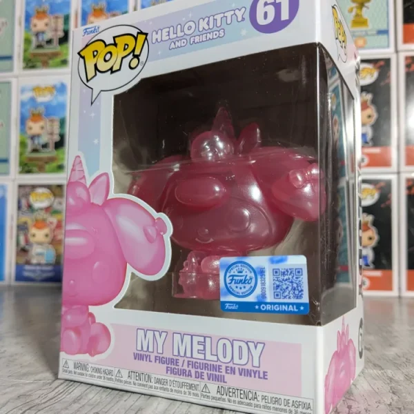 Funko pop Hello Kitty & Friends #61 - My Melody (Translucent Pink)