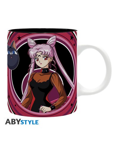 TAZA 320 ML SAILOR MOON CONTRA BLACK LADY SAILOR MOON