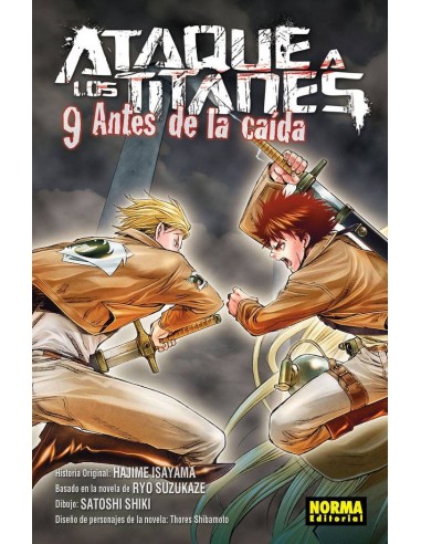 ATAQUE A LOS TITANES ANTES DE LA CAIDA N9