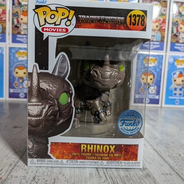 Funko pop Transformers Rise of the Beasts #1378 - Rhinox