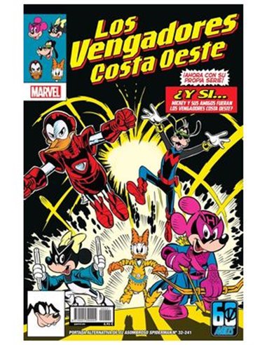 EL ASOMBROSO SPIDERMAN 32 (PORTADA ALTERNATIVA DISNEY - WHATI IF? VENGADORES COSTA OESTE)