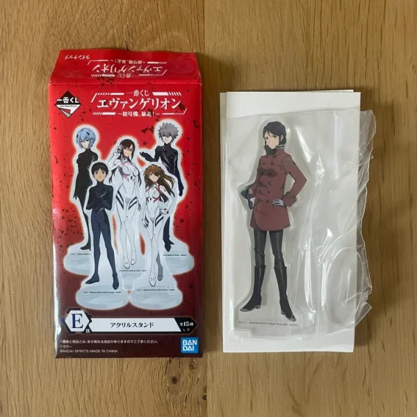 Evangelion - Misato Katsuragi Acrylic Stand 13cm - Ichiban Kuji Shogouki Bousou (Lot E)