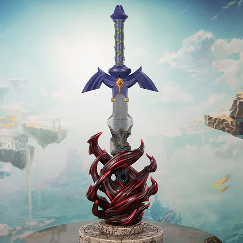THE LEGEND OF ZELDA Tears of the Kingdom Réplique Master Sword Decayed F4F