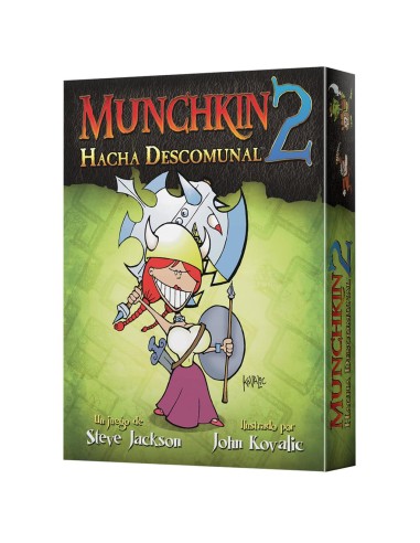 JUEGO DE MESA Munchkin 2: Hacha Descomunal