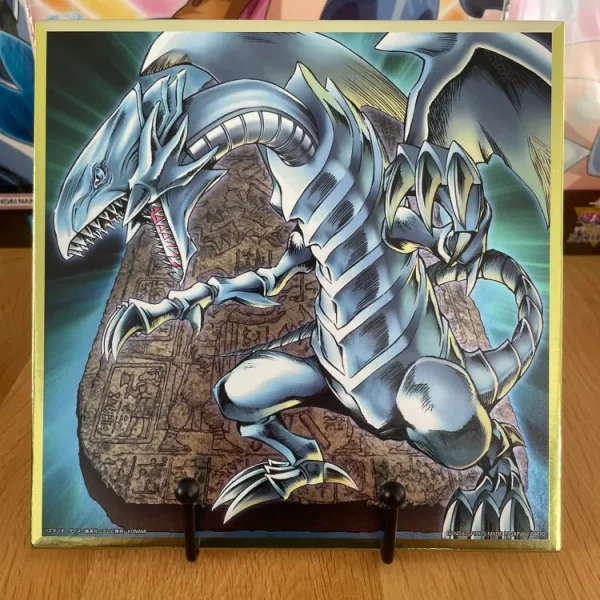 Yu-Gi-Oh! – Shikishi Blue-Eyes White Dragon Ichiban Kuji Vol. 4 The Divine Beasts Manifest 20×20 cm