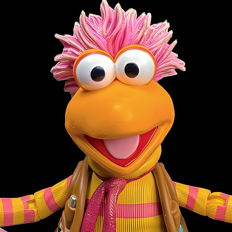 FRAGGLE ROCK Figurine articulée Gobo Boss Fight Studio