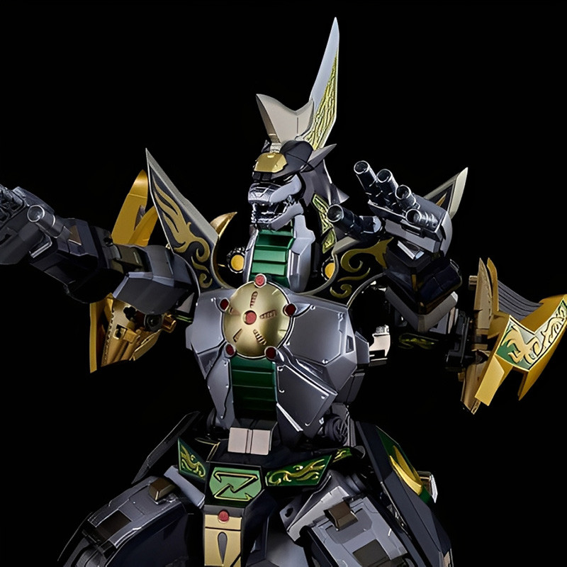 POWER RANGERS Figurine Dragonzord GO! KARA KURI Combine Flame Toys