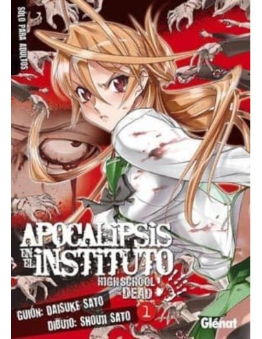SEGUNDA MANO - APOCALIPSIS EN EL INSTITUTO Nº 1: HIGH SCHOOL OF THE DEAD