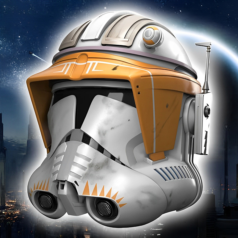 STAR WARS Episode 3 Réplique Casque Commandant Cody Black Series Hasbro