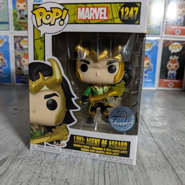 Funko pop Marvel Comics #1247 - Loki : Agent of Asgard
