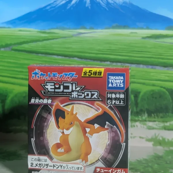 Takara Tomy Arts Moncolle Box - Blue Flame Champion - Dracaufeu Y | Mega Charizard Y (~5cm)