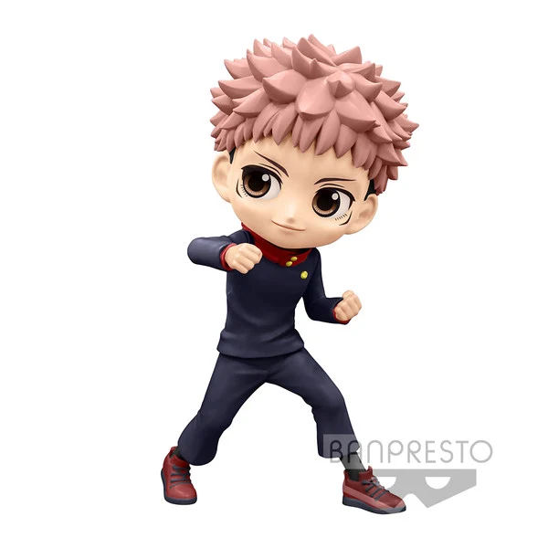 Jujutsu Kaisen – Figurine Yuji Itadori Q Posket Noir 14 cm Banpresto