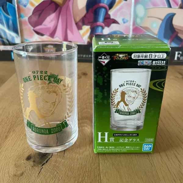One Piece – Roronoa Zoro Ichiban Kuji Full Force Glass 11 cm