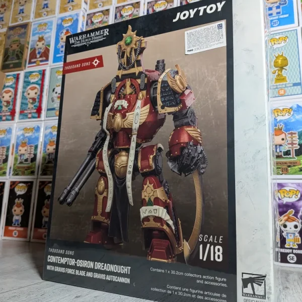 JoyToy Warhammer The Horus Heresy - Thousand Sons Contemptor-Osiron Dreadnought with Gravis Autocannon (30,2cm)