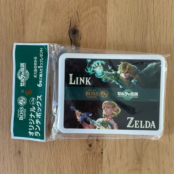 Zelda x Boss Coffee Bento Link & Zelda