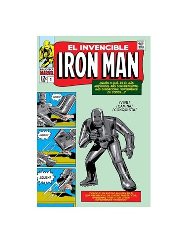 BIBLIOTECA MARVEL. EL INVENCIBLE IRON-MAN 1 : 1963 : TALES OF SUSPENSE 39-47 USA