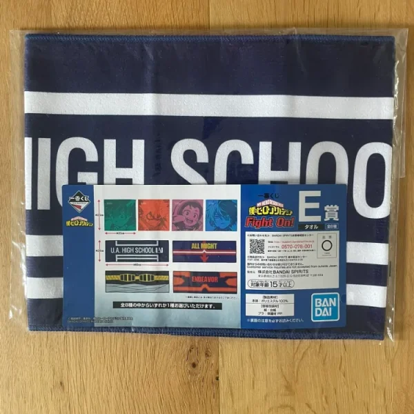 My Hero Academia – Serviette Longue U.A. High School Ichiban Kuji Fight On! 60 x 21 cm