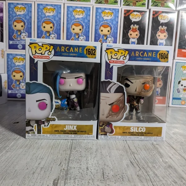 Funko pop Arcane - Jinx & Silco (Bundle)