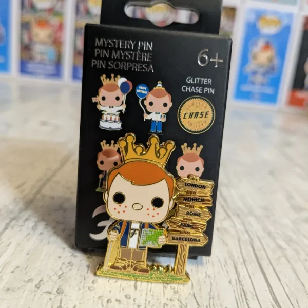 Funko Europe 5th Anniversary Mystery Pin - Traveling Freddy