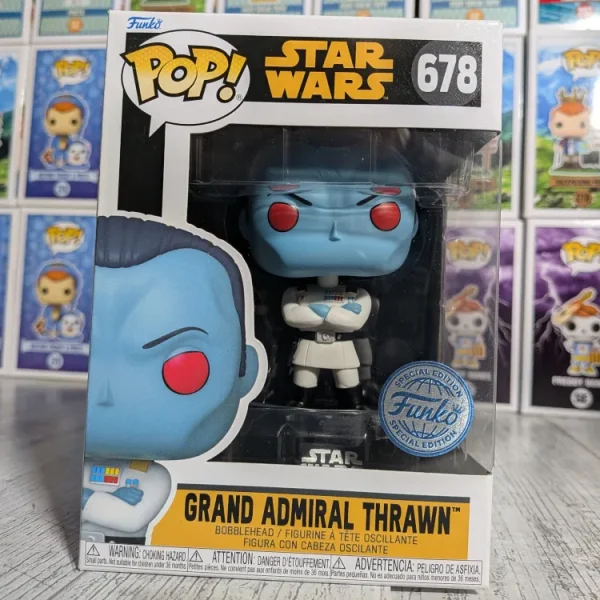 Funko pop Star Wars Rebels #678 - Grand Admiral Thrawn