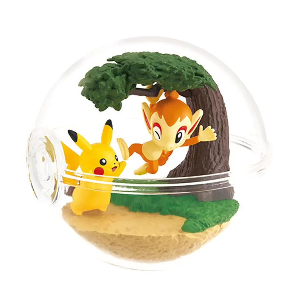 Pokemon - Terrarium Collection Volume 12 Pikachu and Marmoset Chimchar
