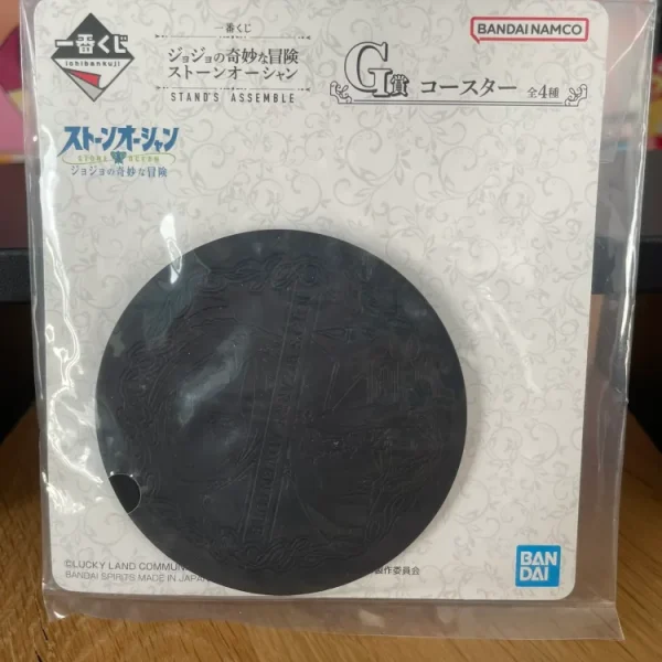 JoJo's Bizarre Adventure - Coaster Jolyne Cujoh & Jotaro Kujo Ichiban Kuji Stand's Assemble Set G 7cm